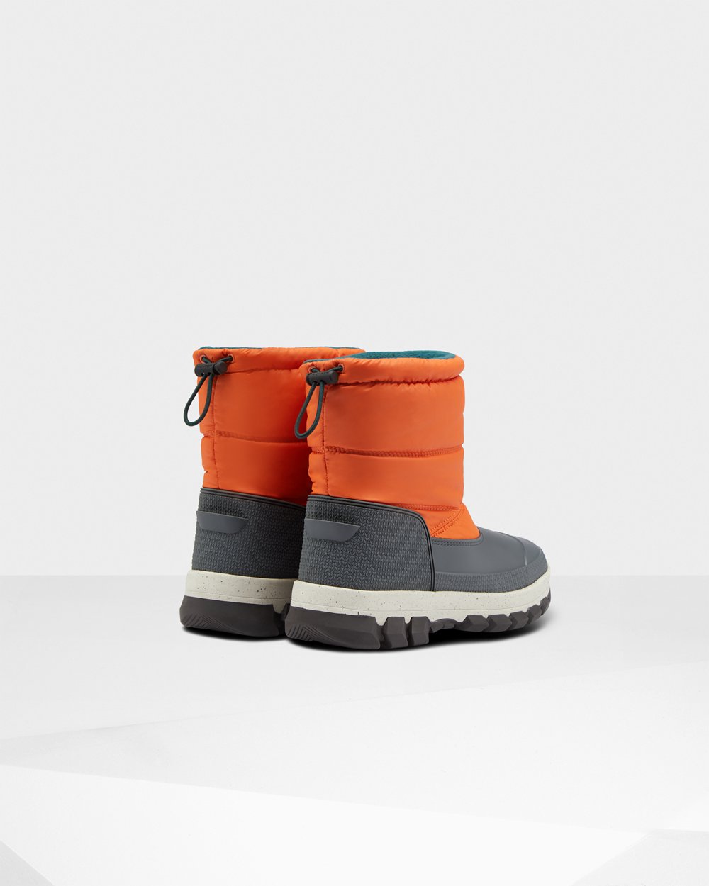 Botas De Nieve Original Insulated Short Hunter Mujer - Naranjas - 429158UJD